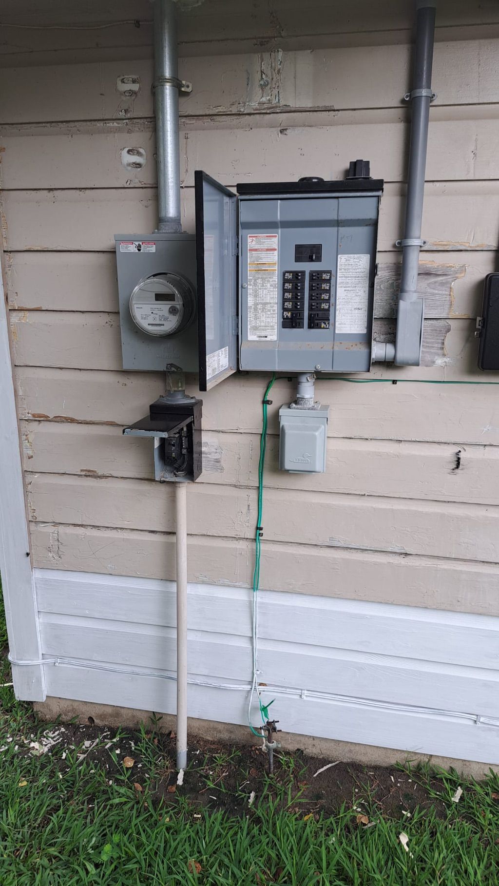 Before old panel 