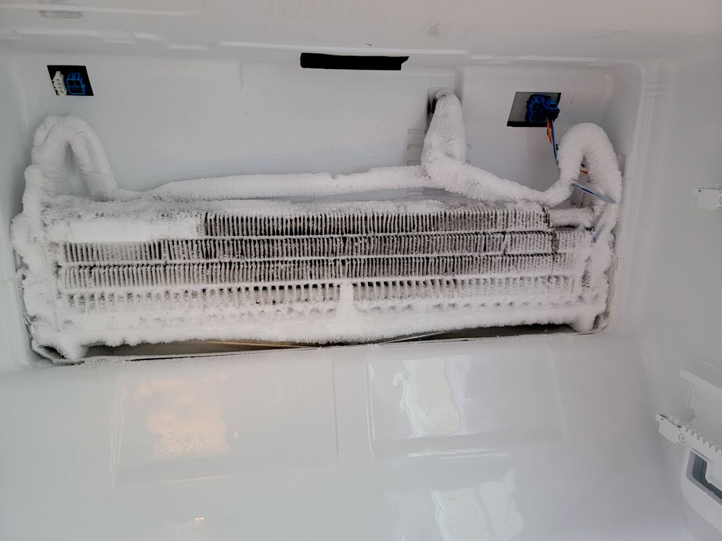 LG fridge bottom mount freezer
