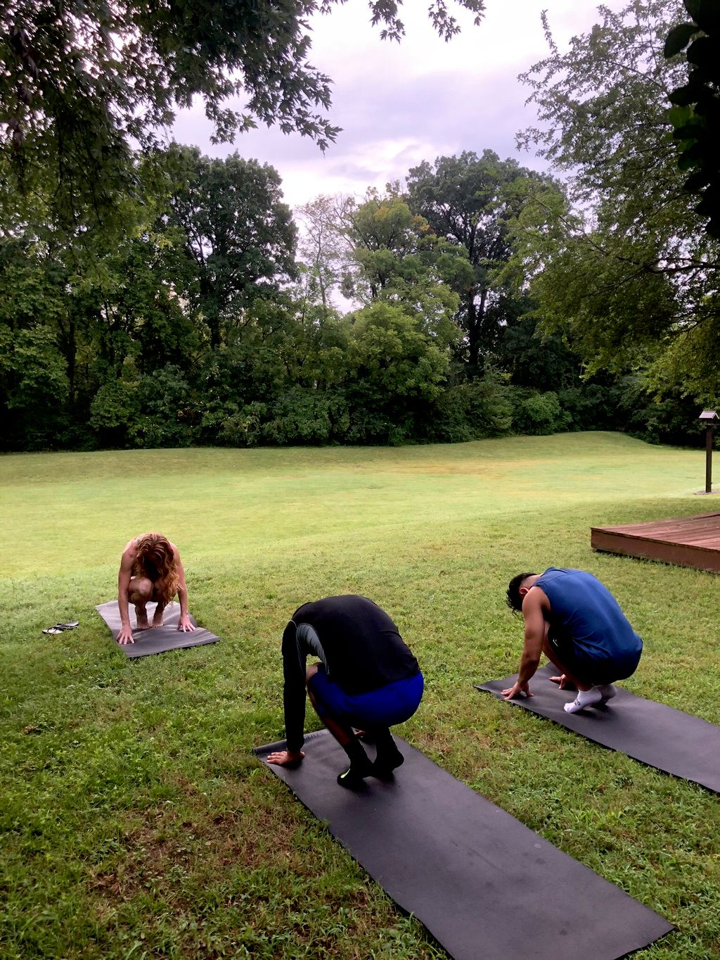 We have very little yoga experience but Abbey made