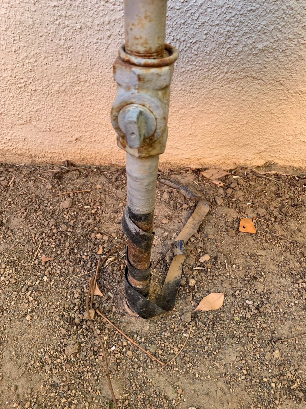 Corroded gas lines can eventually lead to a gas le