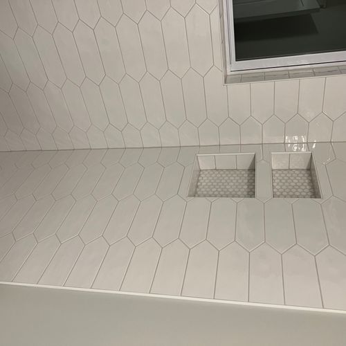 My bathroom looks amazing! KO Builders remodeled m