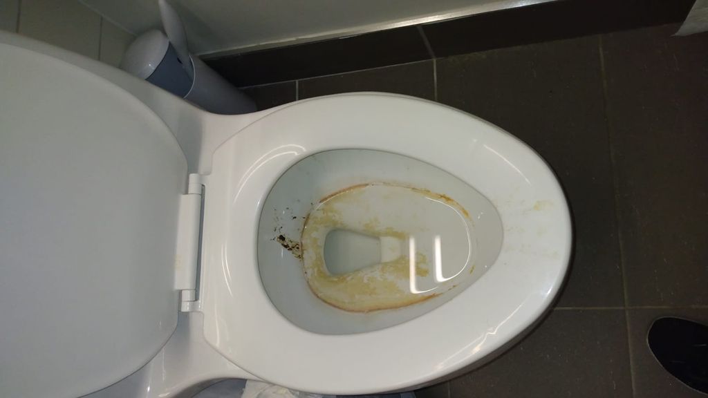 Before: Toilet Clean