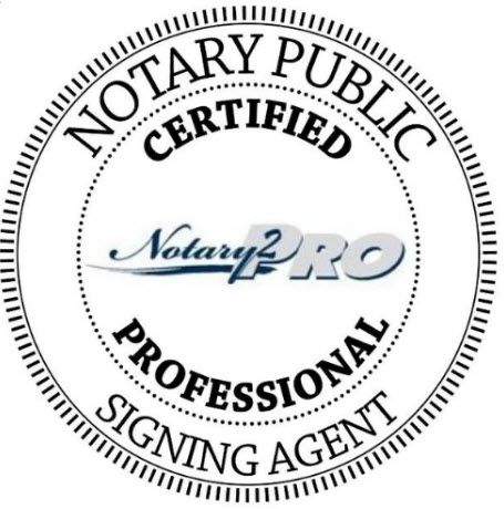 Notary2Pro Certified Notary Signing Agent