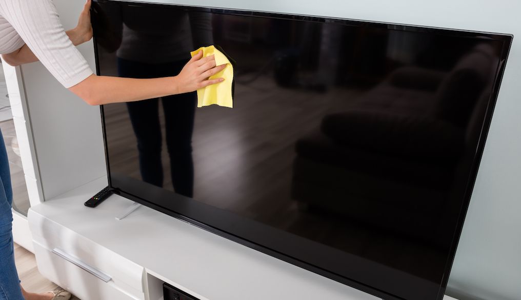 This is the best way to clean your TV screens.