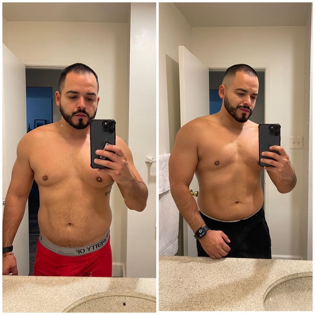 One month transformation‼️