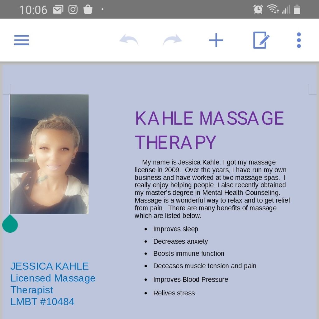 Kahle Massage Therapy