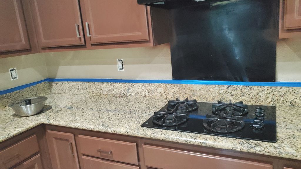 Before backsplash 