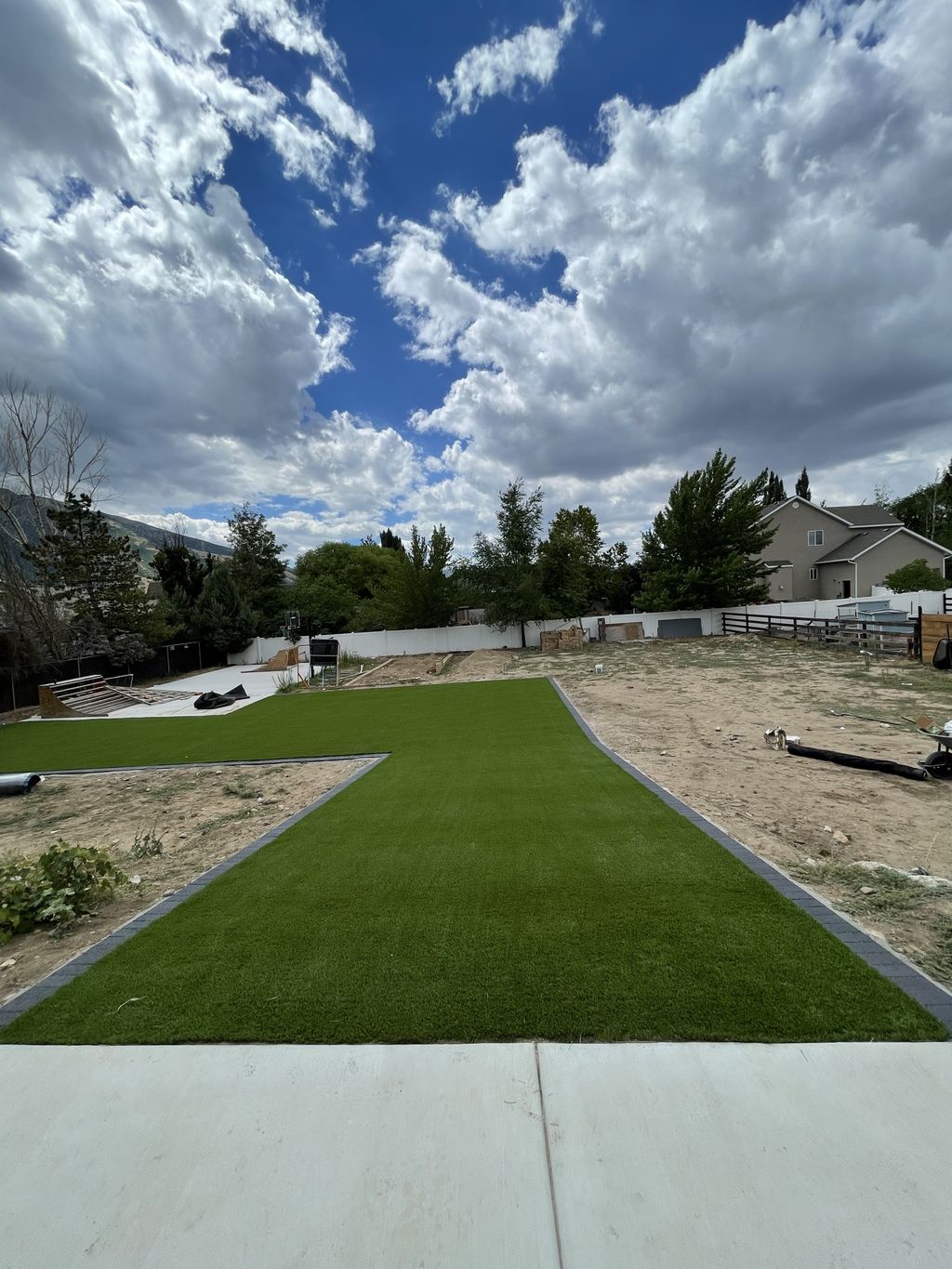 Artificial Turf Installation