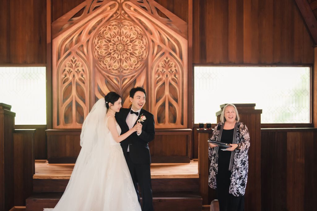 Chapel Wedding, Los Gatos, CA