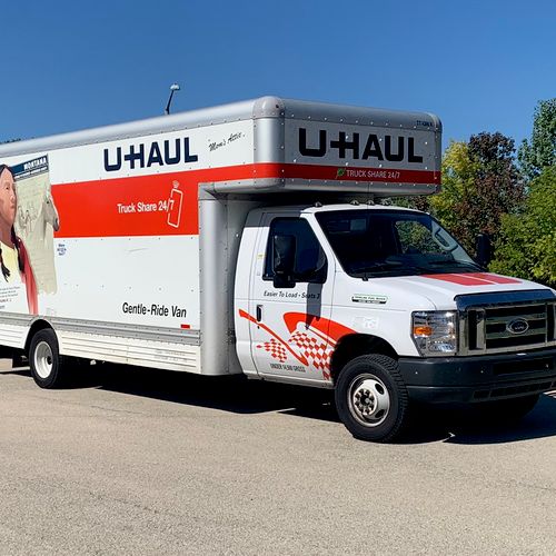 I rented a ubox from uhaul and checked online abou