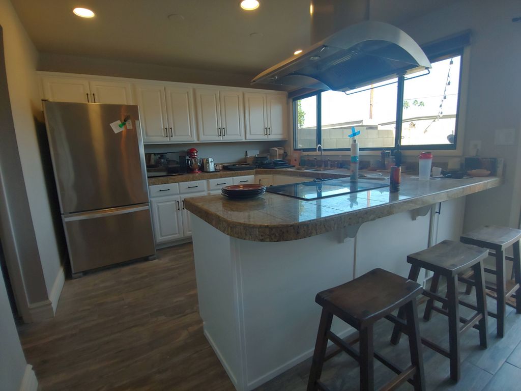 Small refinish job before the sale of this apartme
