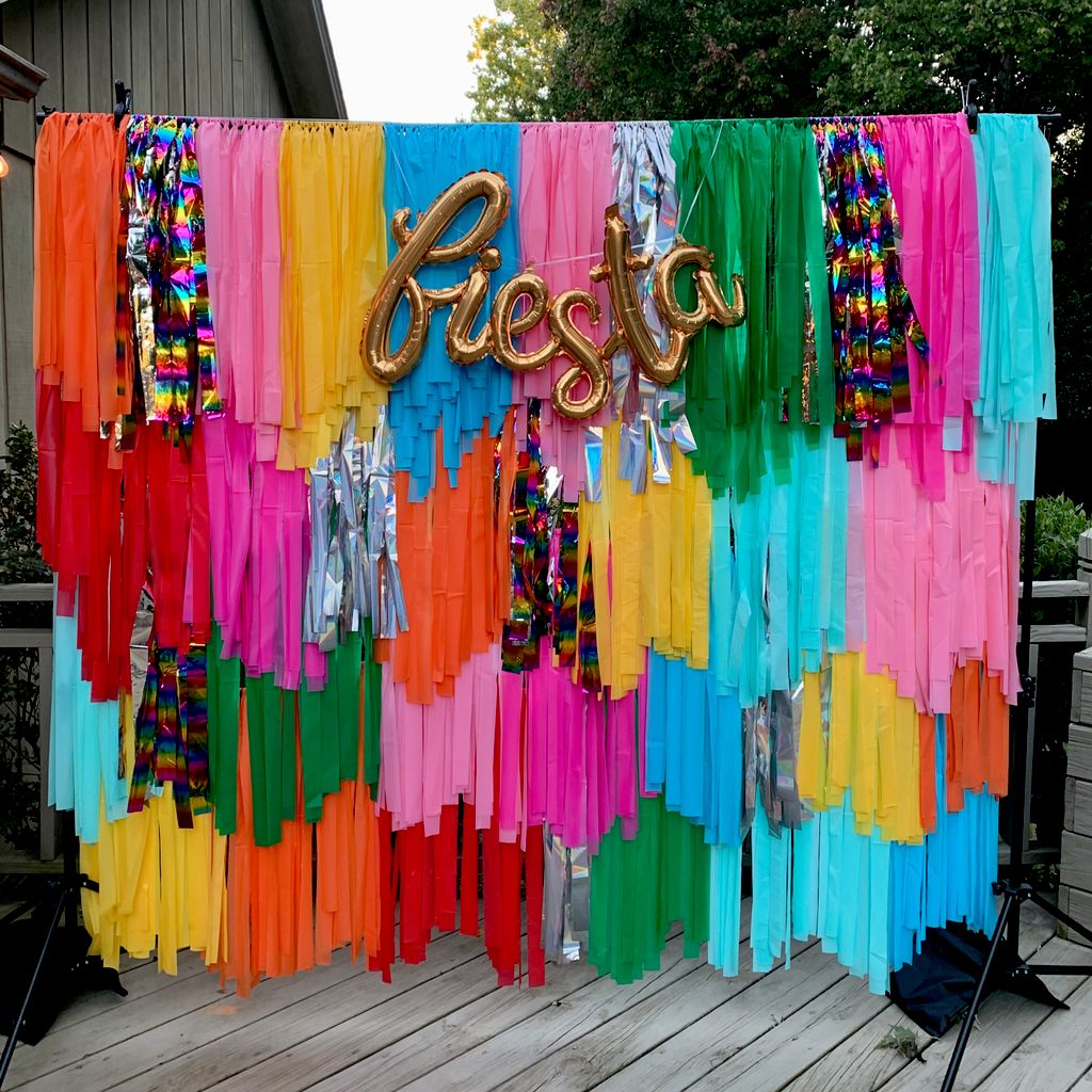 7.5ft x 6ft Fringe Backdrop