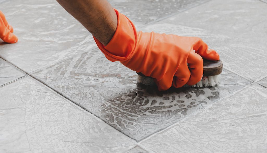 The Best Way to Clean Tile and Grout! - Tile Maintenance Tips