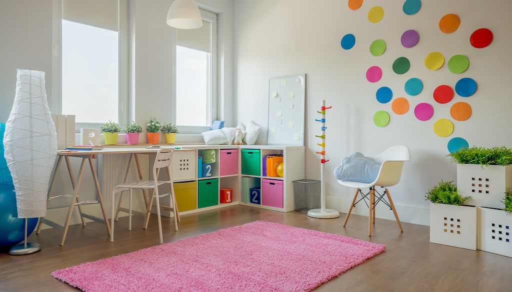 clean kids playroom