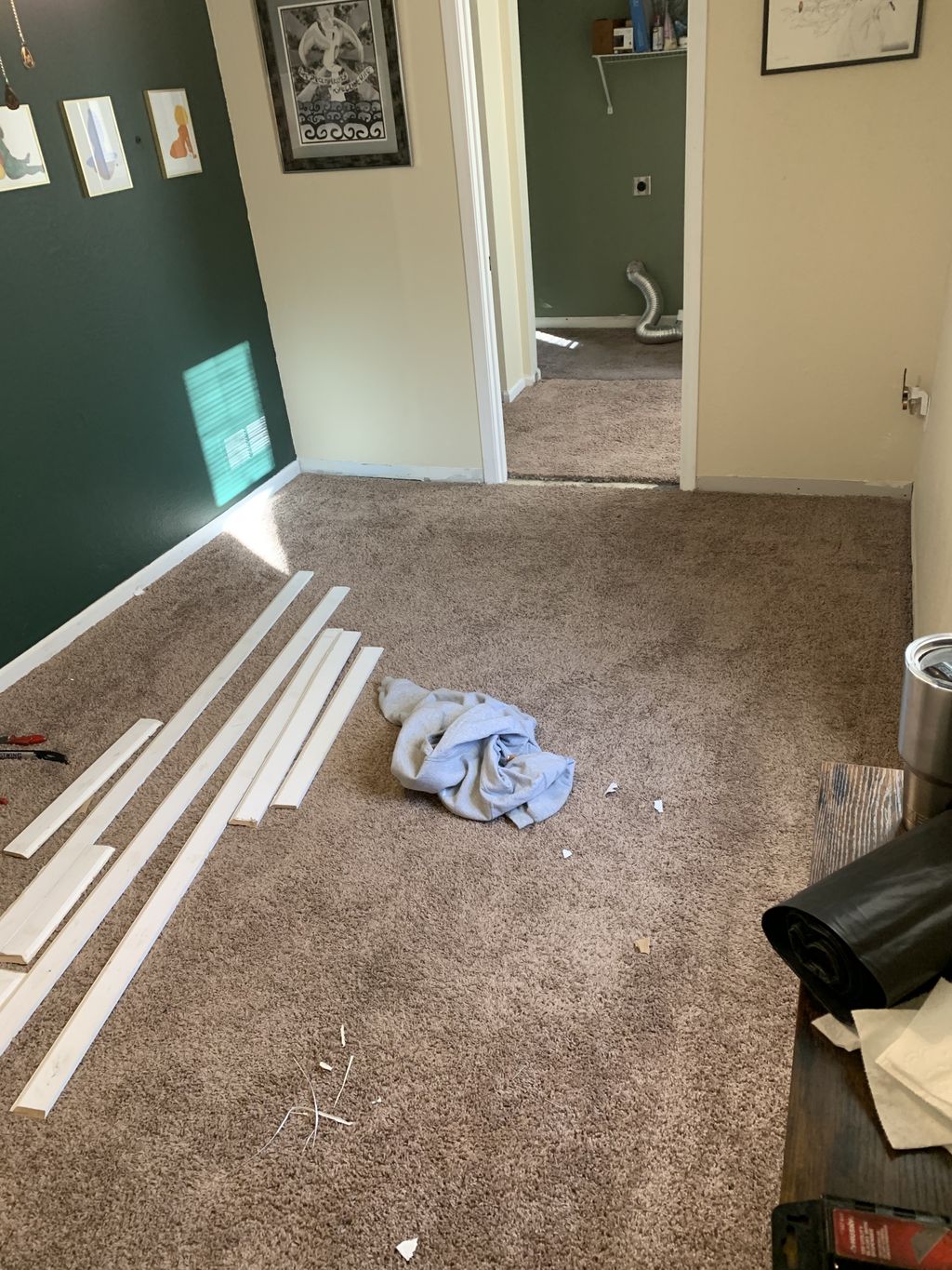 Old carpet