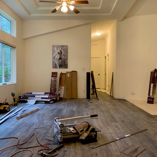 Floor Installation or Replacement