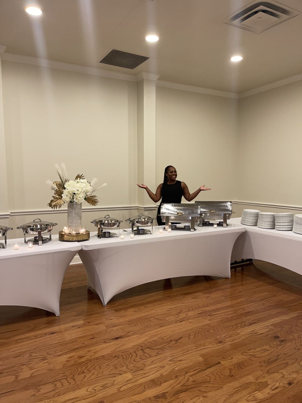 Wedding Buffet Set Up