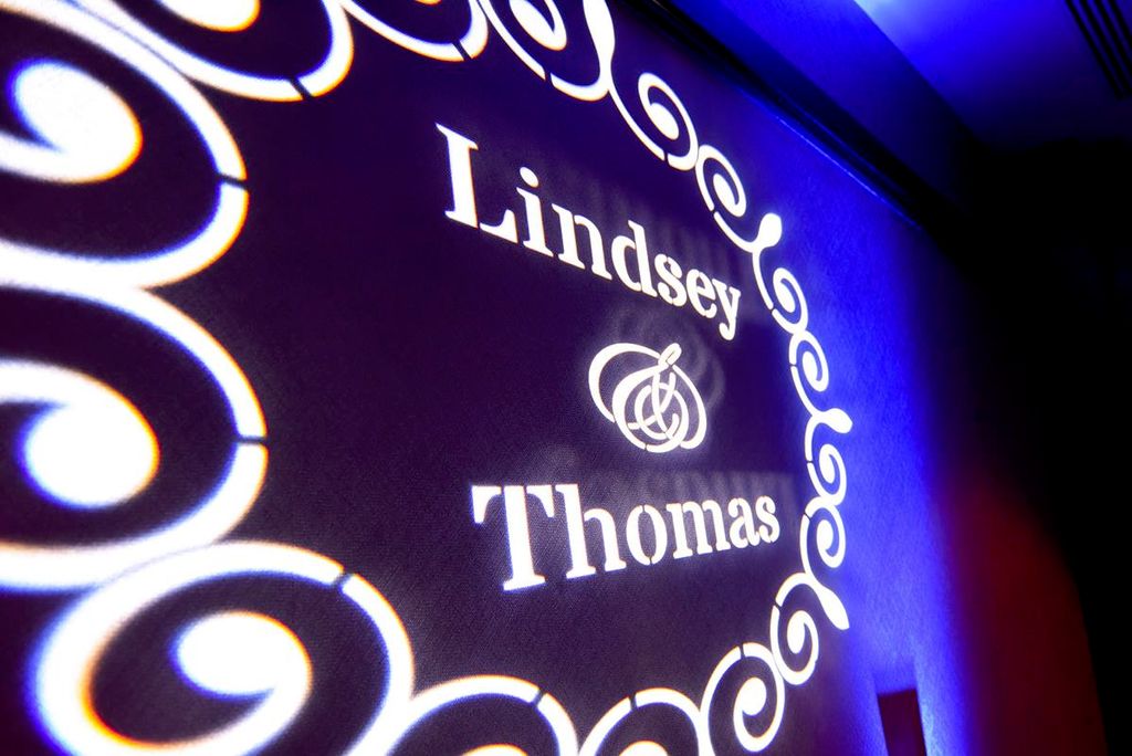 Custom Gobo Monograms Available 