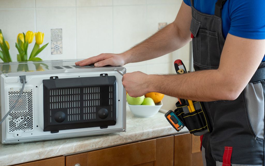 How much does a microwave repair cost?