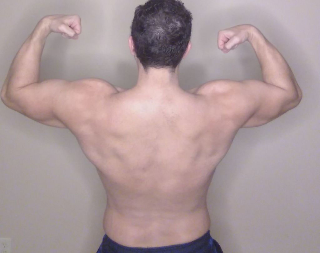 Back-Double-Bicep shot!