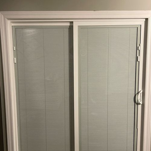 I was in search of having a new sliding glass door