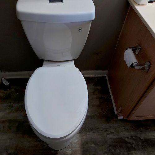 Did toilet installation in a reasonable price and 