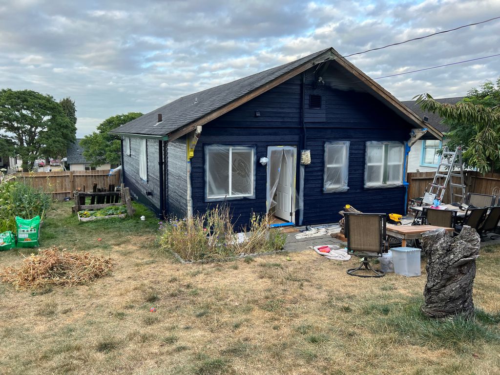 House painting - color, trim prep