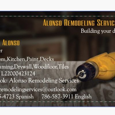 Avatar for Alonso remodeling services LLC