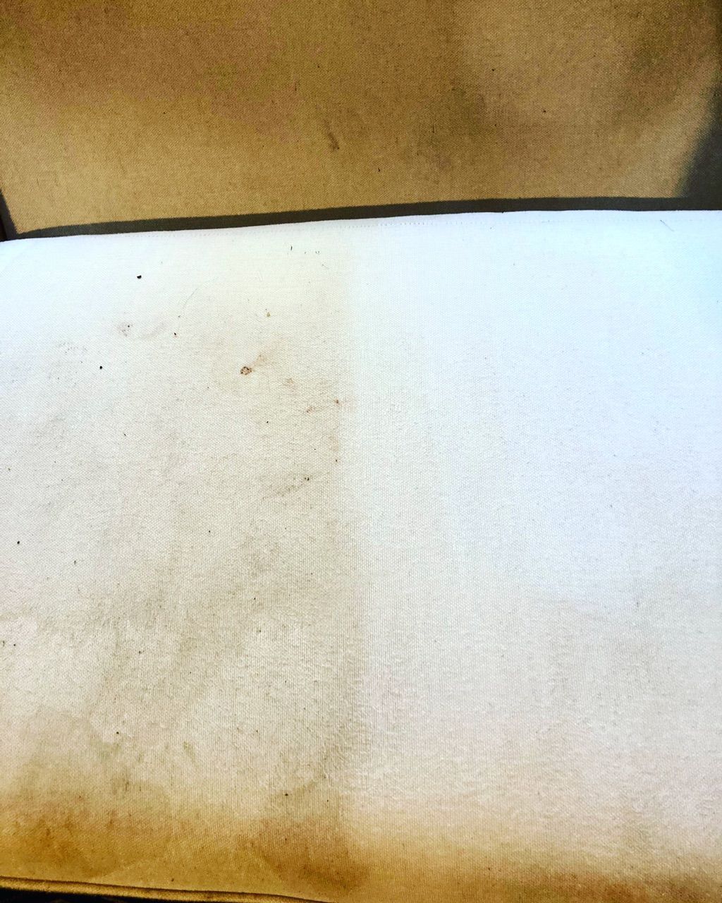 After only one pass from our magic upholstery wand