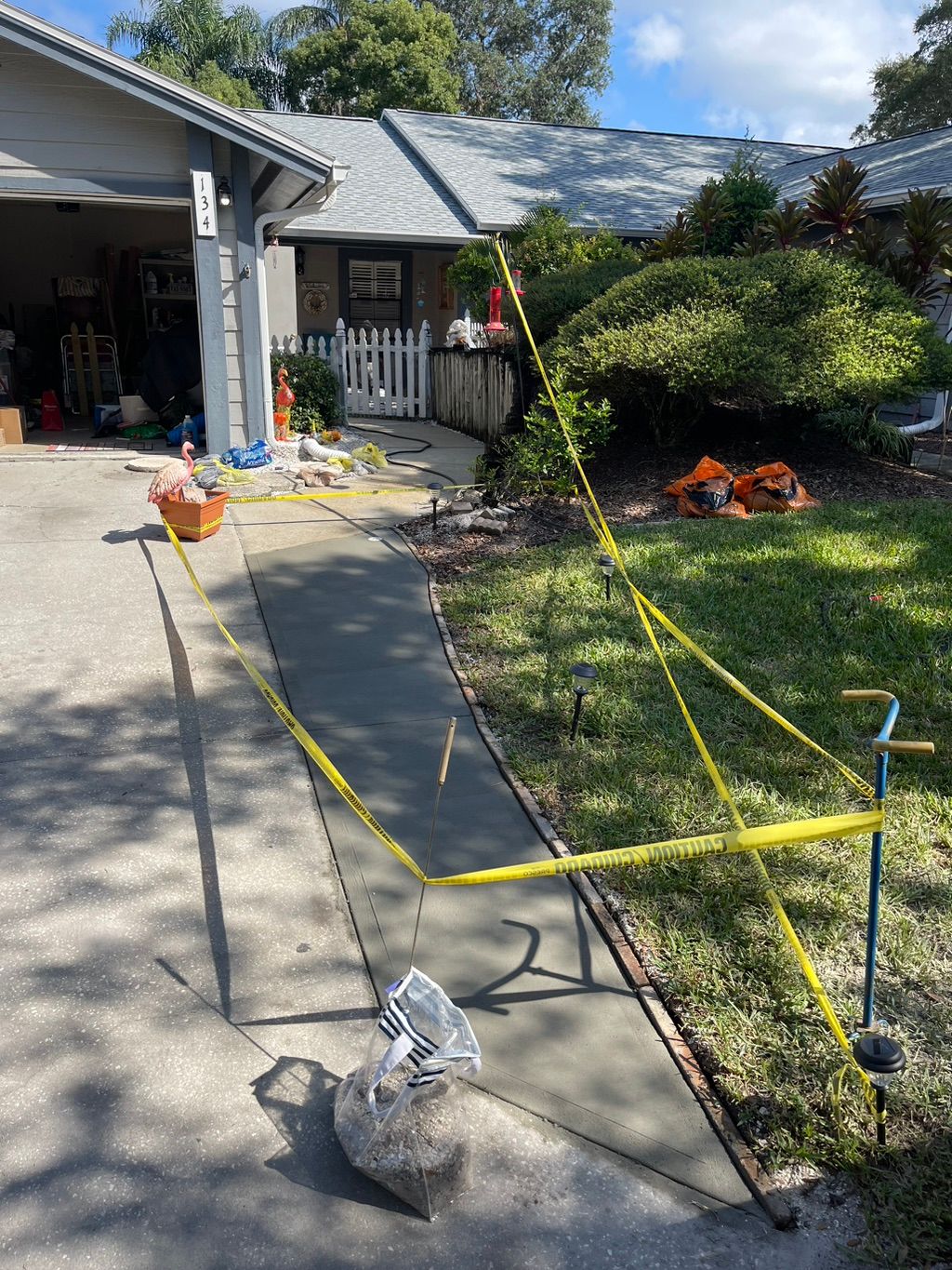 Concrete Driveway Extension 