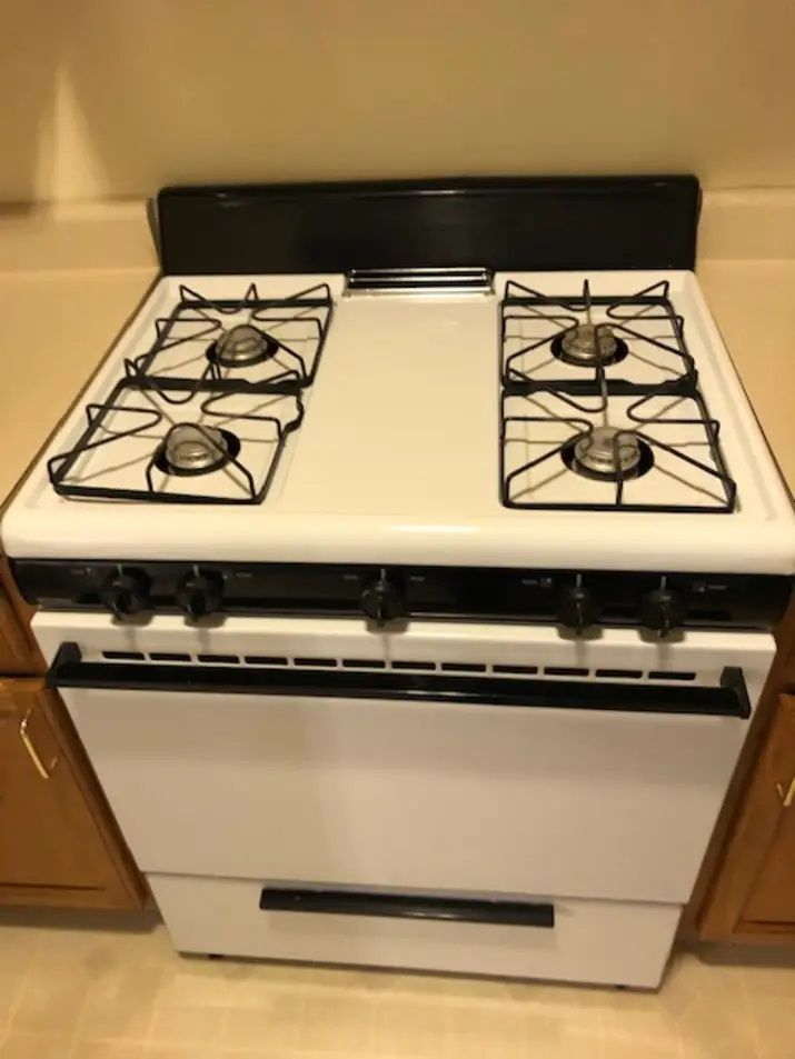 Oven scrubbed