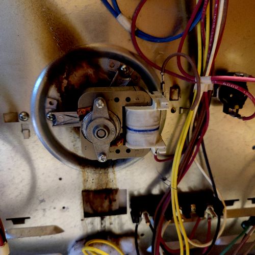 old oven fan motor