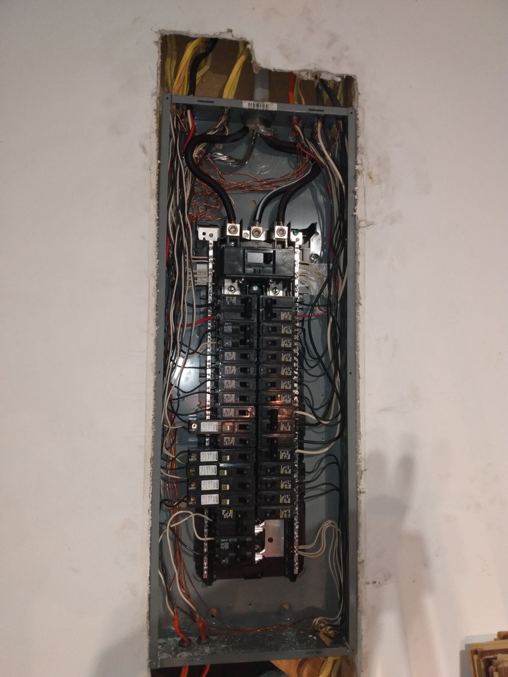 Panel replacement.