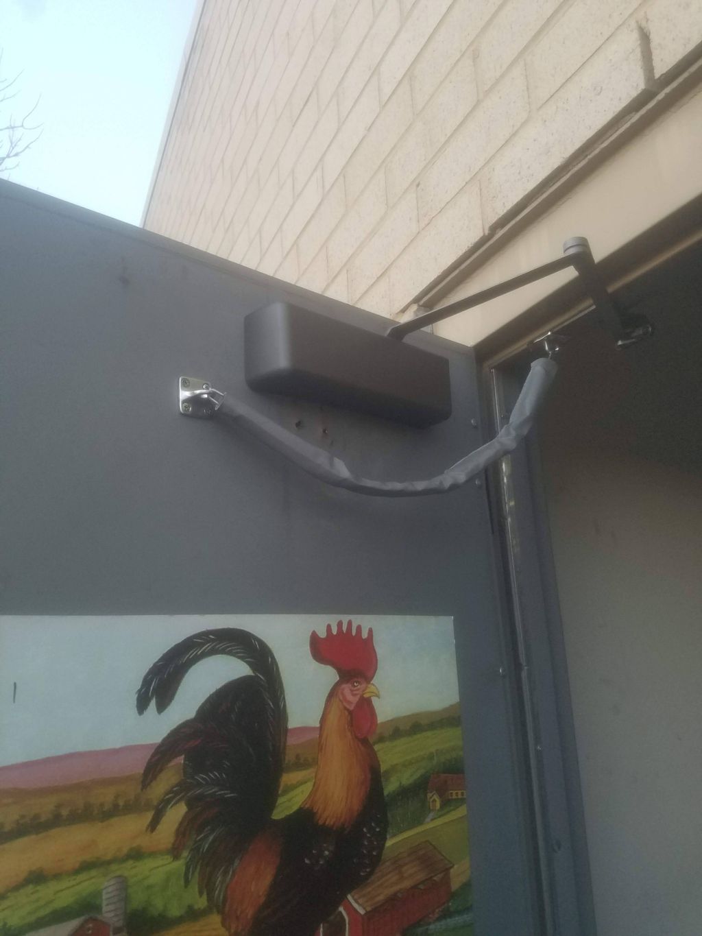 closer and wind chain install