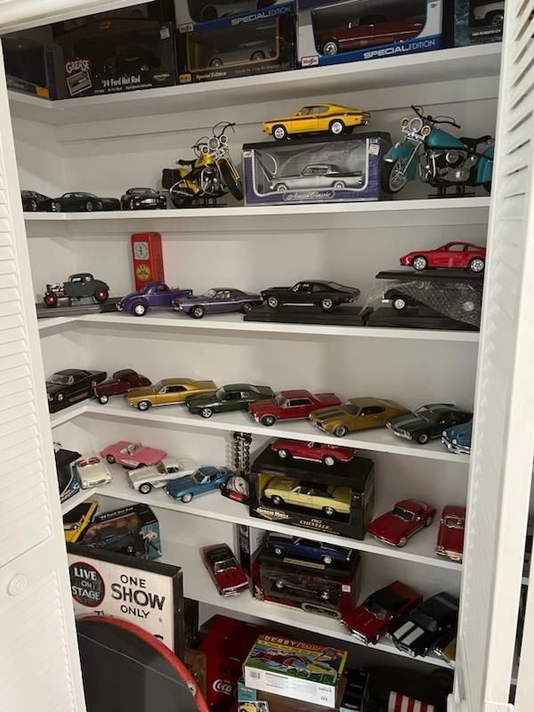 Other side of closet shelves 