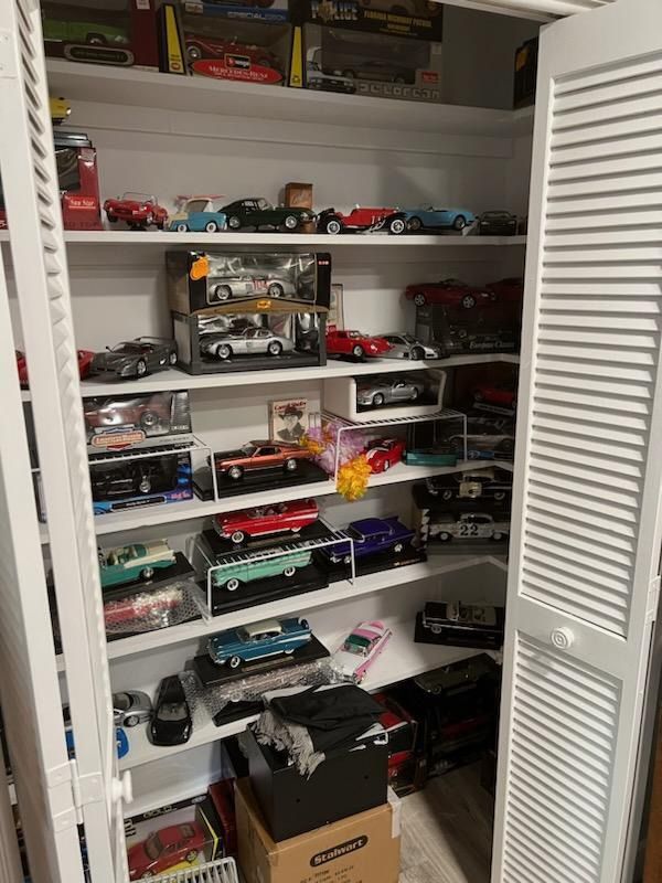 Closet shelves build 