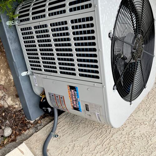 Miguel replaced inadequate 30-plus-year-old A/C & 
