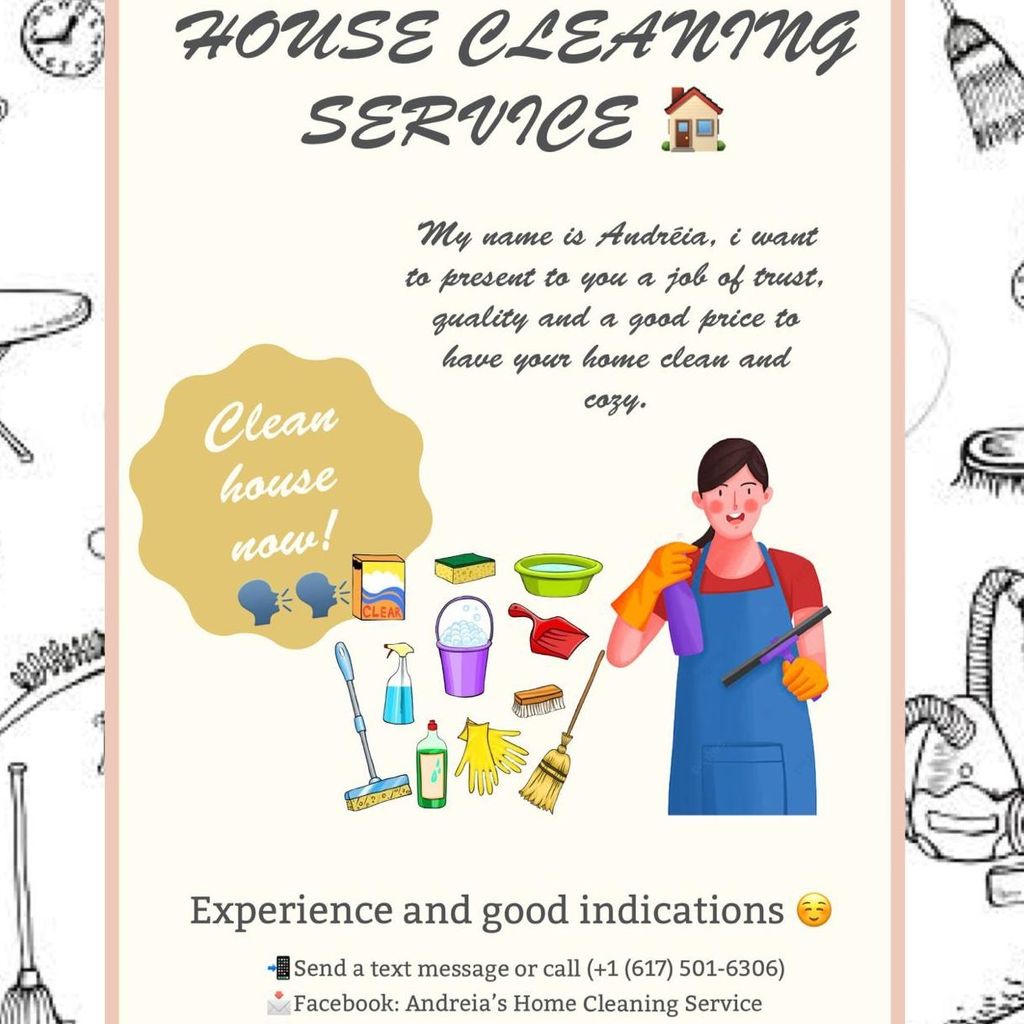 Andreia's House Cleaning e organização.