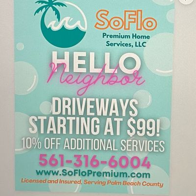 Avatar for SoFlo Premium Home Services LLC.