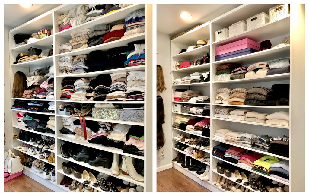 Closet Before & After