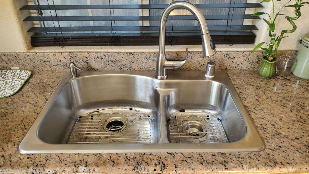 New Sink - After with Soap dispenser
