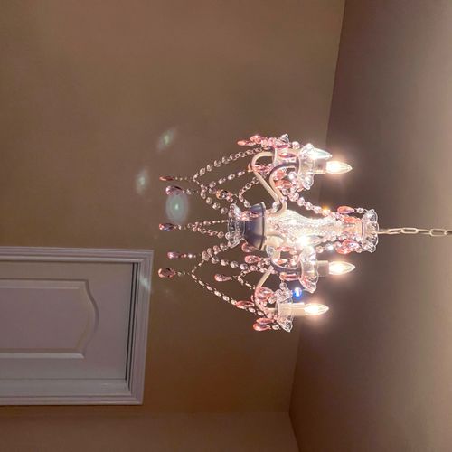 He did a excellent job hanging my chandelier I wil