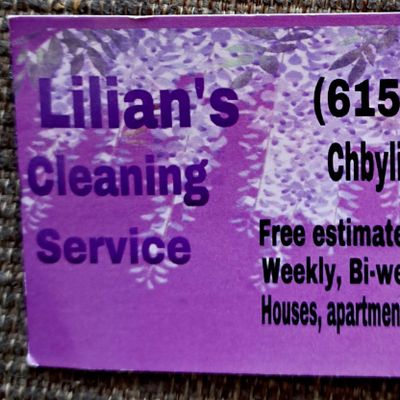 Avatar for Lilian’s Cleaning service