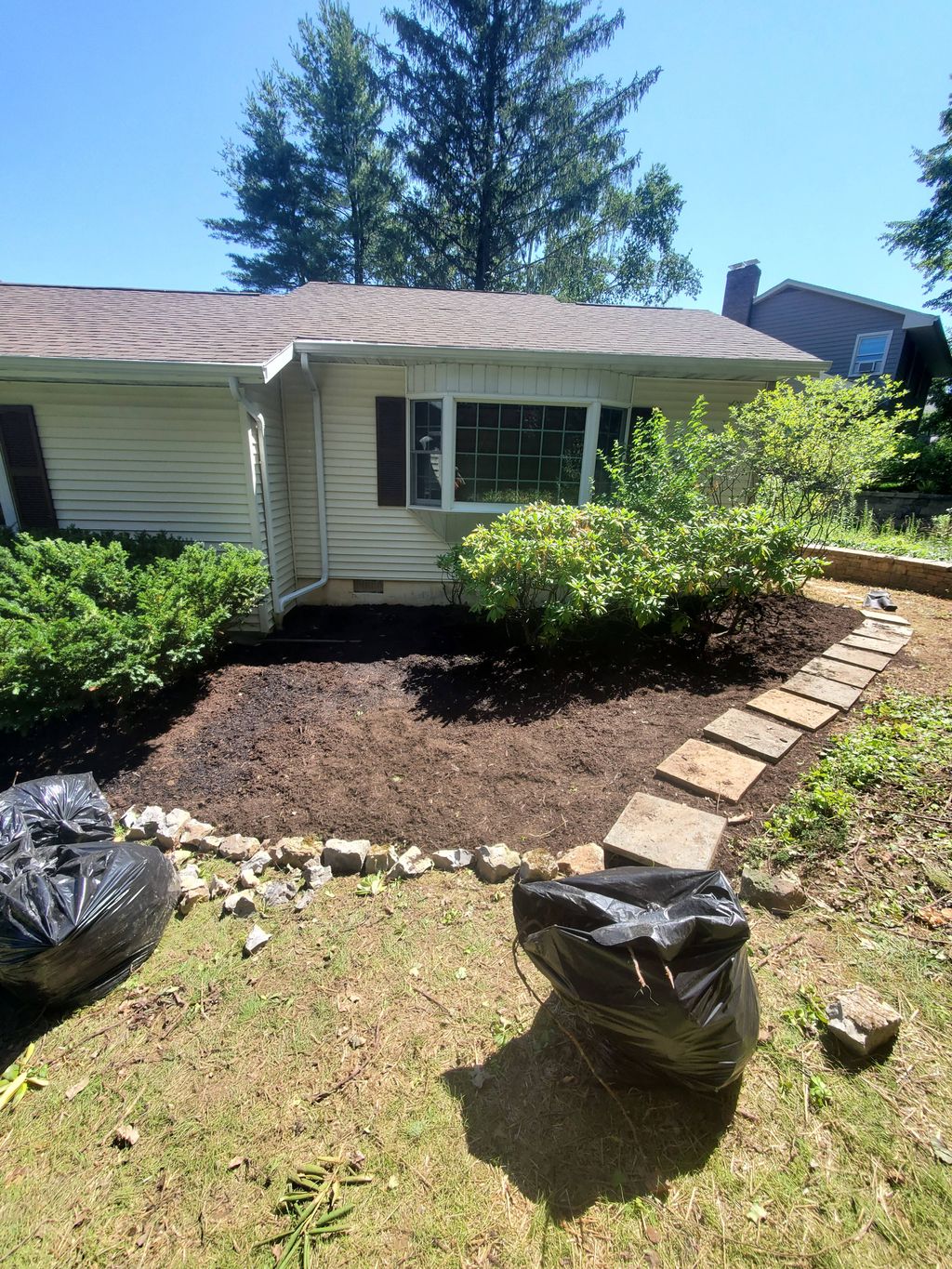mulch and gardening