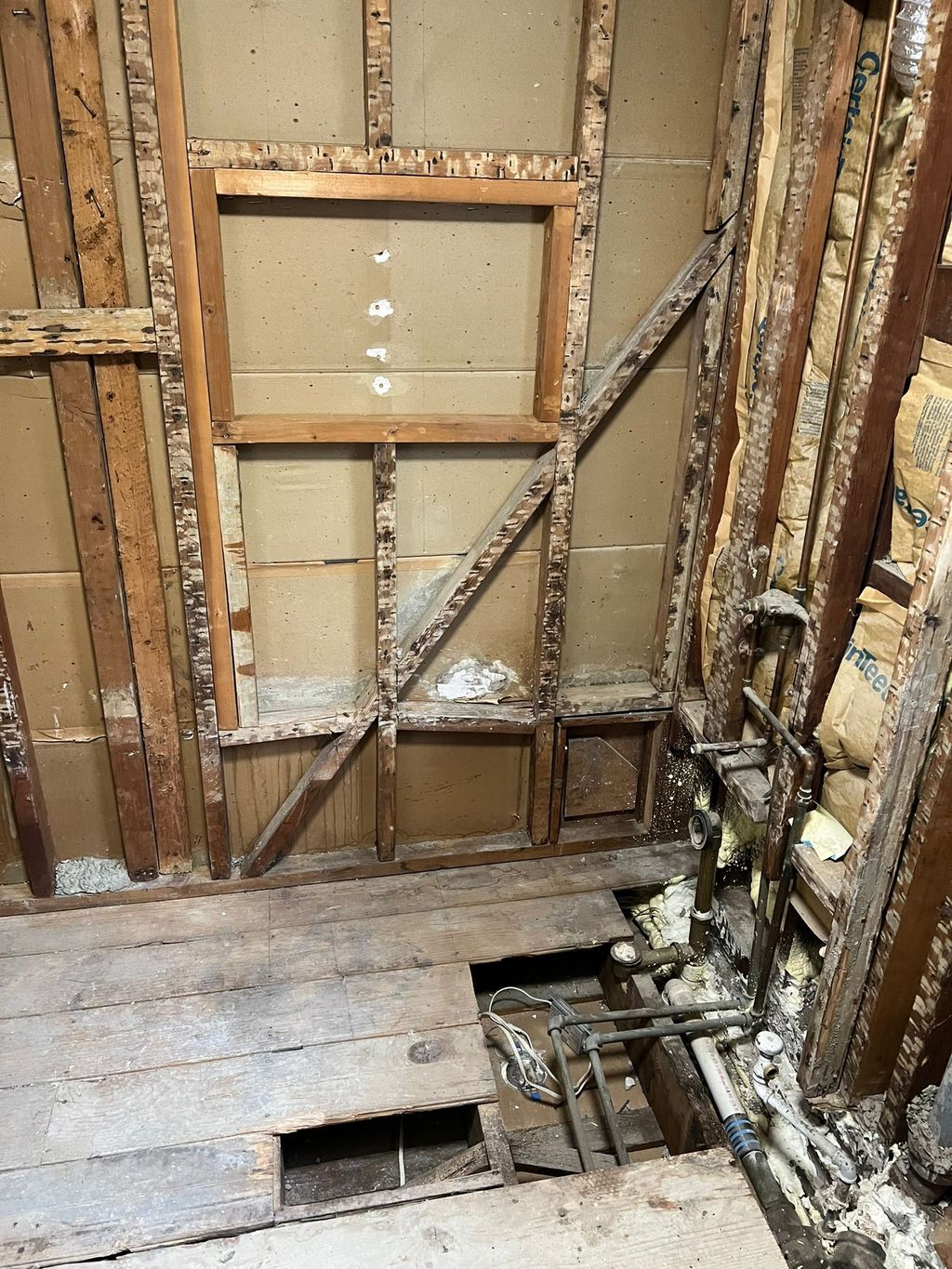 During remodeling project 1