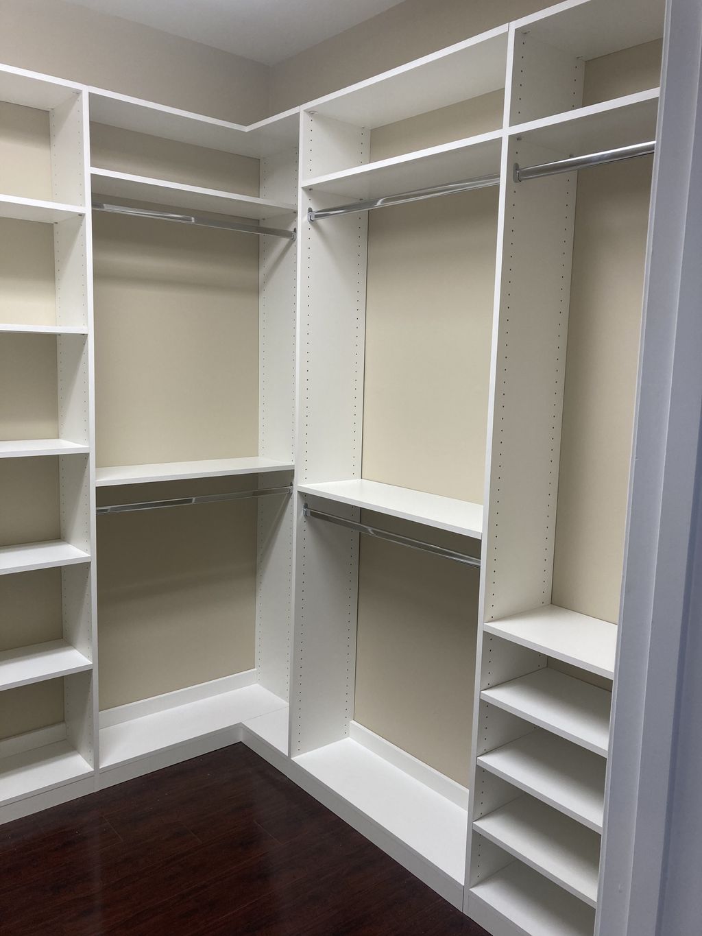 Closet and Shelving System Installation