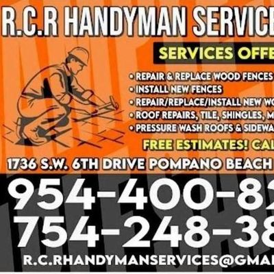 Avatar for R.C.R. HANDYMAN SERVICES LLC