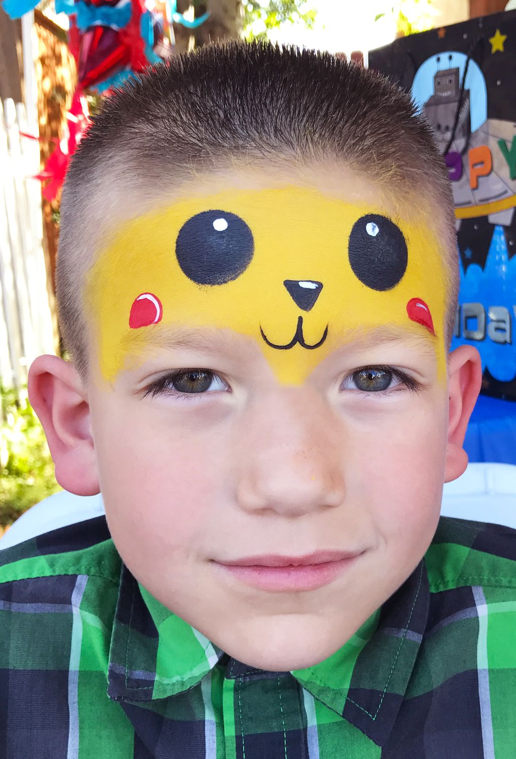 Pikachu Half-face