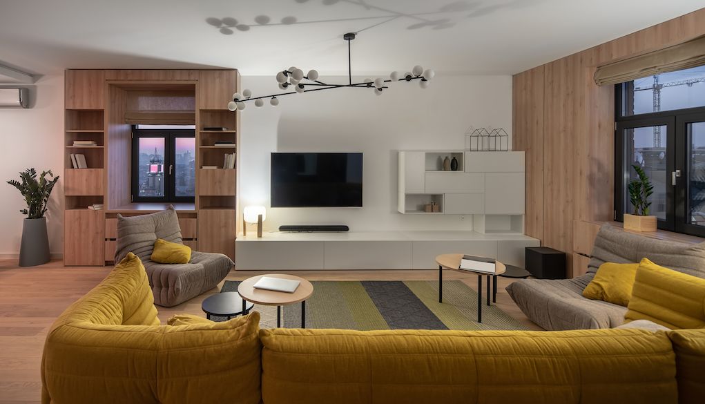 TV entertainment room