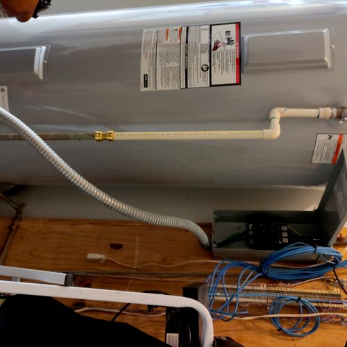We need to replace a commercial water heater in ou